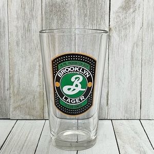 BROOKLYN LAGER BRAND Pint Glass
